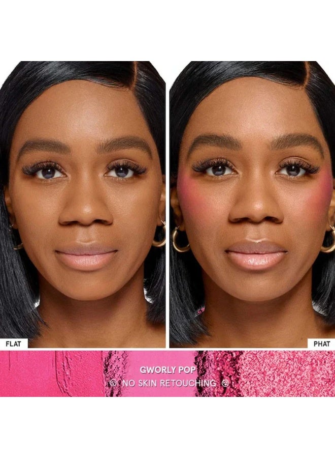 وان سايز باليت خدود ثلاثي الأبعاد ONE/SIZE Cheek Clapper Gworly Pop - Image 2