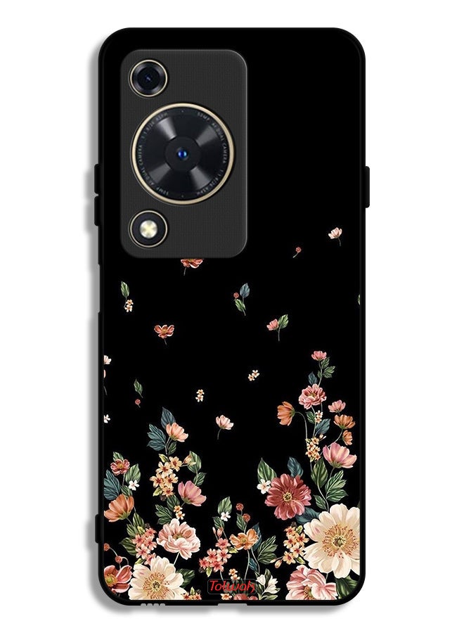 Tolwak Huawei Nova Y72S Protective Case Cover Small Flowers In Bottom