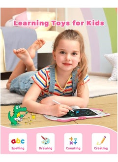 Arabest 8.5Inch LCD Drawing Board Animal Shaped Doodle Writing Tablet Handwriting Pad Learning Scribble Board for Little Kids  - Image 5