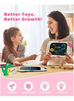 Arabest 8.5Inch LCD Drawing Board Animal Shaped Doodle Writing Tablet Handwriting Pad Learning Scribble Board for Little Kids  - Image 4