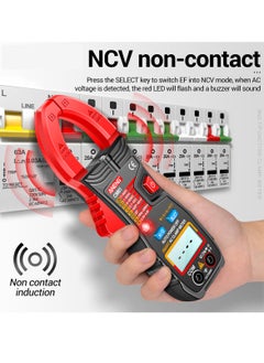 ANENG CM81 Smart AC Clamp Meter Clamp Type Multimeter 6000 Counts Auto Range Voltmeter 600A Ammeter Resistance Meter with Flashlight  - Image 5