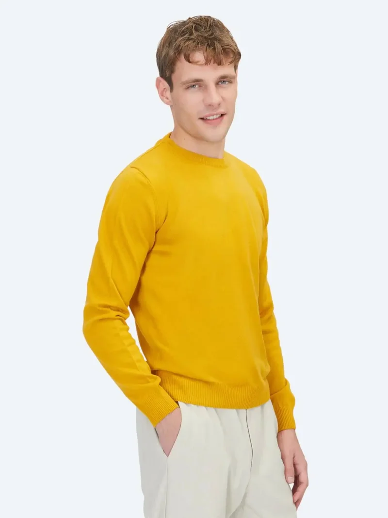 Kip Mustard Knitwear Sweatshirt