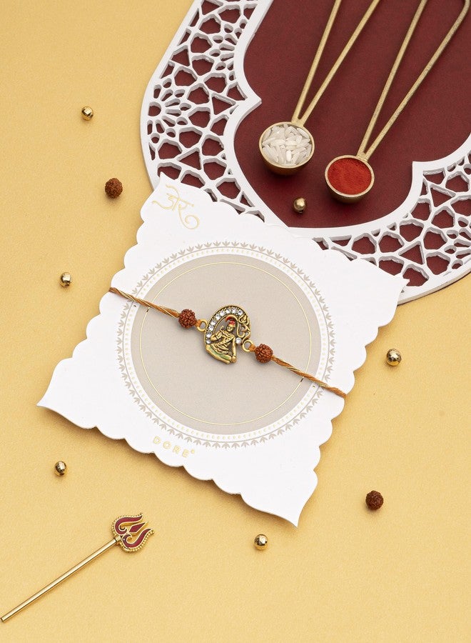 DORE® Single Rakhi For Brother Rakhi For Bhaiya Nataraja - Image 2