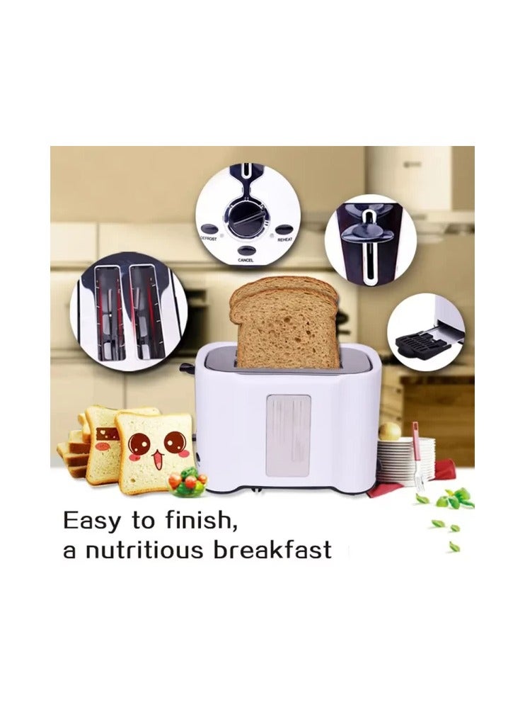 DSP DSP KC2038, 850W 2-Slice Sandwich Toaster - Image 3