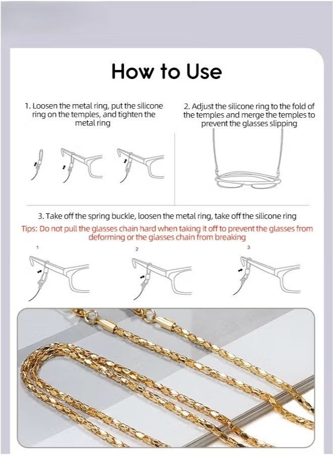 أوريتي حاملات حزام النظارات معلقة حبل الرقبة - Image 3