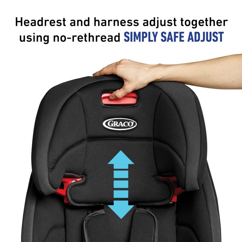 Graco Tranzitions 3-in-1 Harness Booster Car Seat, Forward Facing Car Seat, Highback, to Backless Booster, Proof - Image 3