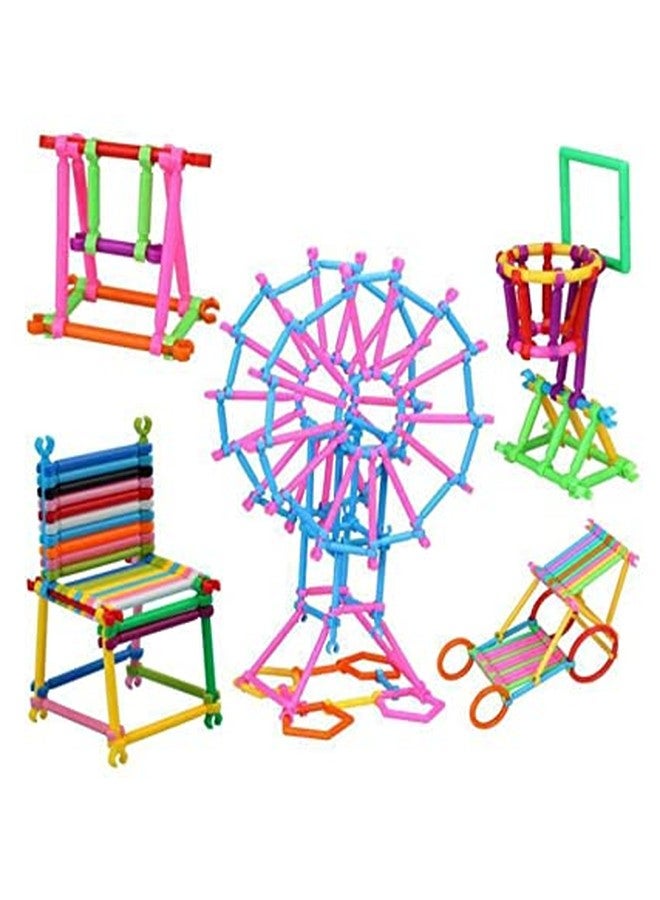 VELOCIOUS Expert Building Stick Blocks for Kids, 98 Pieces Blocks. let Your Kid Make Everything he/she Dreams of. Improves Logical Thinking and Cognitive Skills of Kids - Image 3