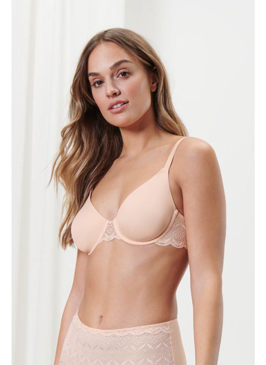 Tchibo Women Non-Padded Wireless Bra, Pink  - Image 1