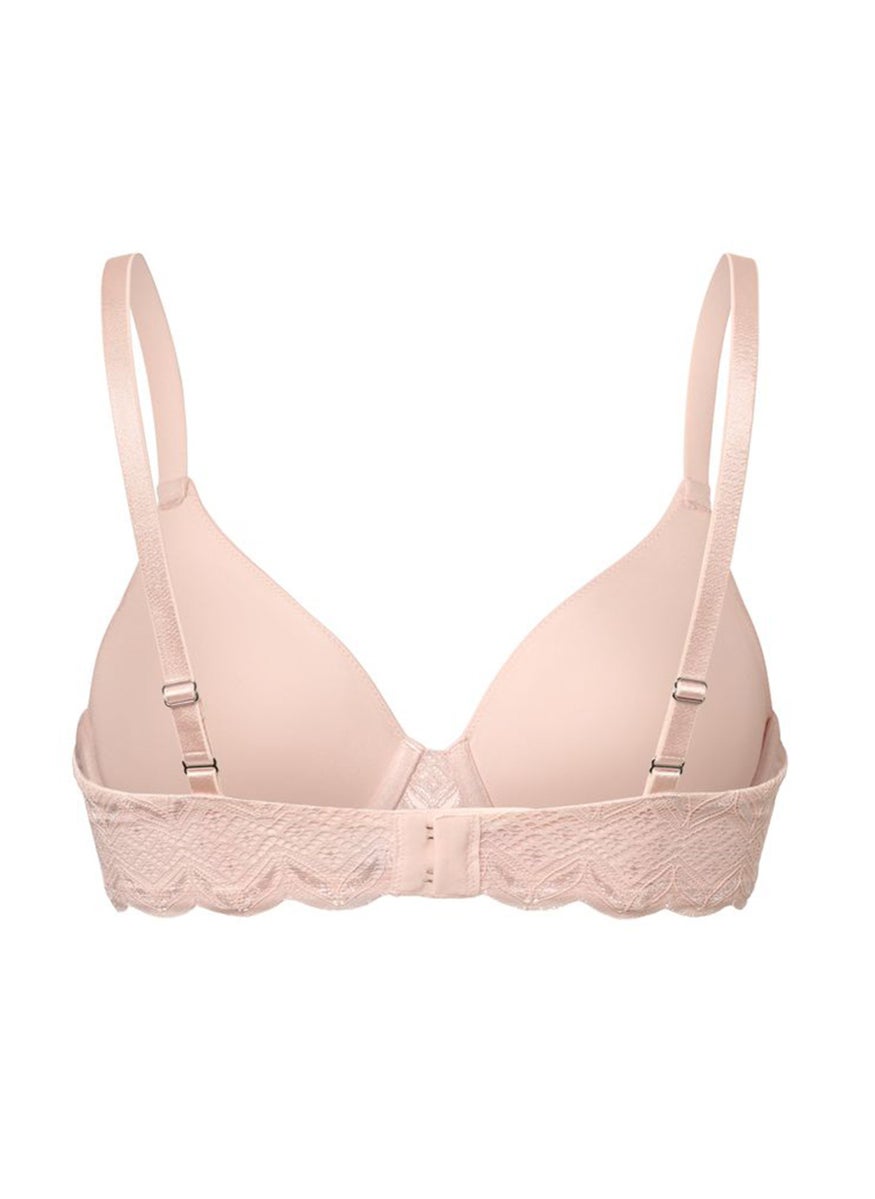 Tchibo Women Non-Padded Wireless Bra, Pink  - Image 2