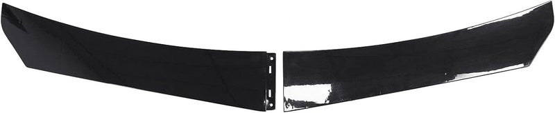 HouYeen Car Front Bumper Lip Spoiler Universal Protection Splitter Body Kit Gloss Black - Image 3
