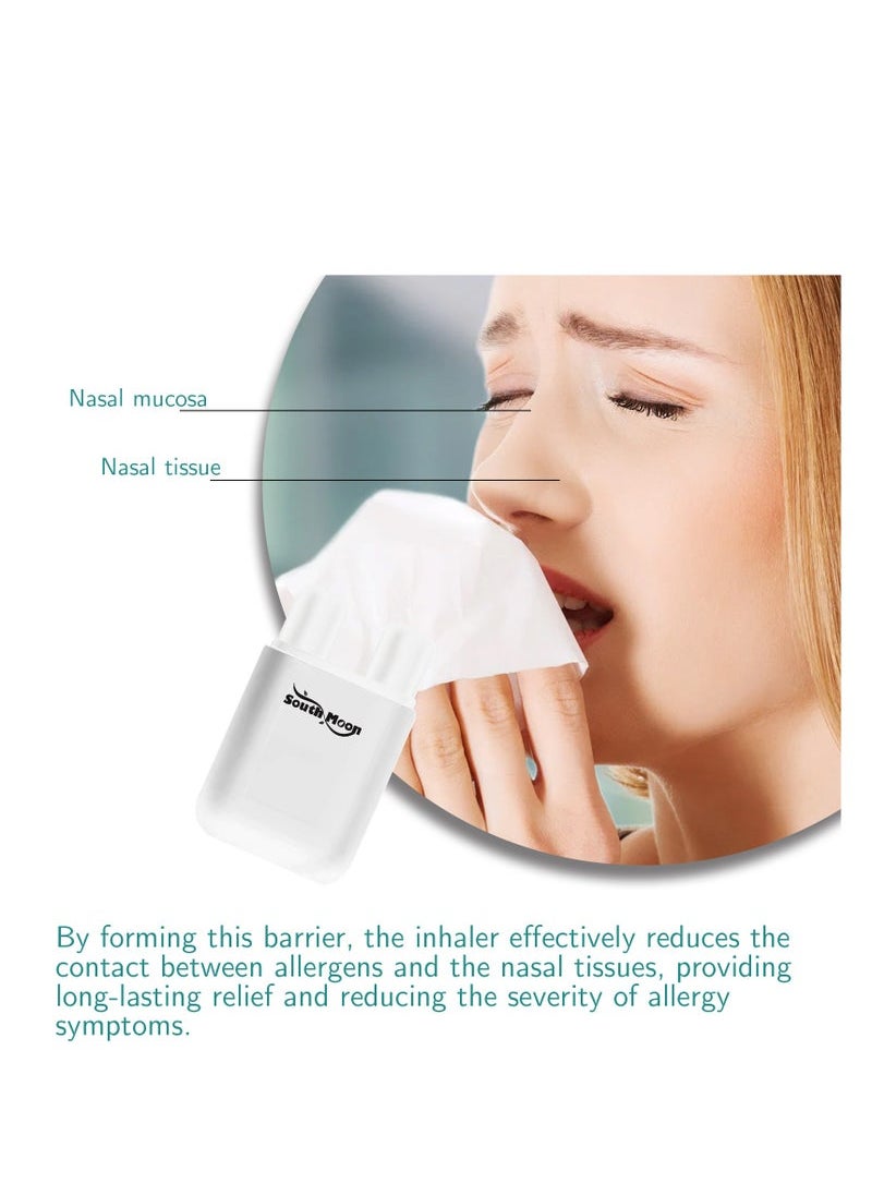Portable Aromatherapy Nasal Inhaler Personal Diffuser Sniffer Stick With Essential Oils Refreshing for Stress Anxiety Relief