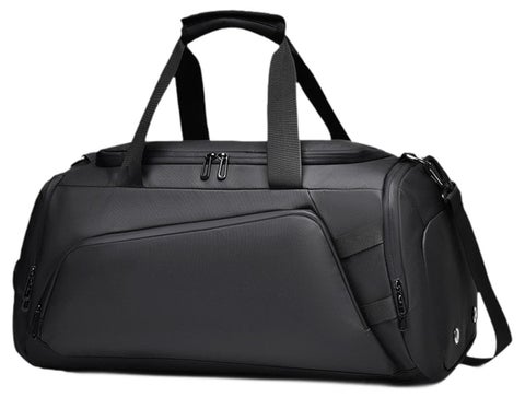 Sport Duffle Backpack Gym Bag with Dry Wet Pocket & Shoes Compartment for Men Women Travel Weekender Overnight