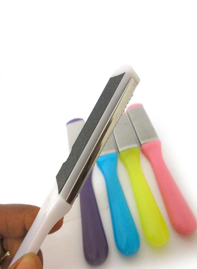 اي تي بي مبرد قدم معدني من قطعتين، أداة لإزالة مسامير القدم، مقشر للبشرة الخشنة والجافة - Image 3