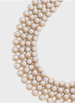 Khizana Pearl Choker Necklace  - Image 2