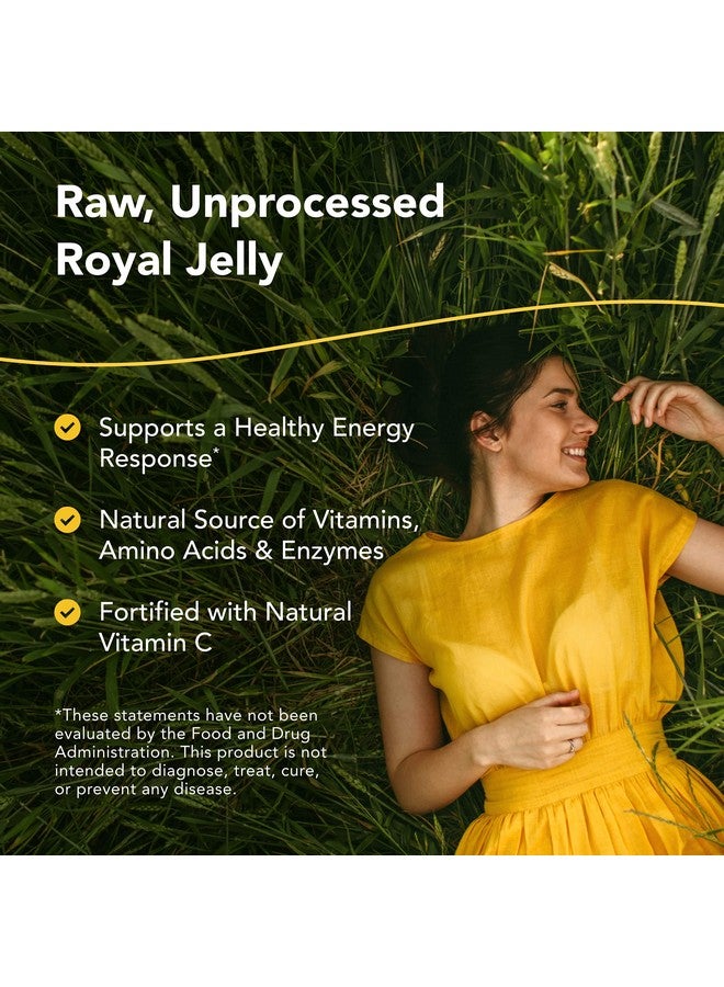 North American Herb & Spice Royal Power 120 Capsules Royal Jelly Concentrate Healthy Energy Response Natural Source Of Vitamins Fortified With Rosemary & Sage Nongmo 60 Servings - Image 3