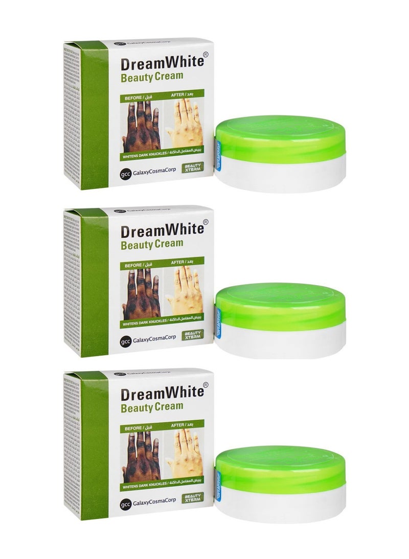 Dream White Beauty Cream for Dark Spots and Dark Knuckles- Pack of 3