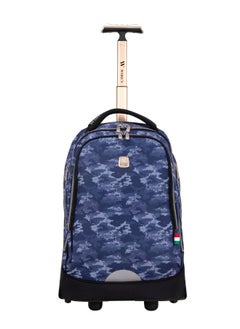 Wires Kids School Trolley Bag laptop compartment Big Wheels With Lunch bag & Pencil Case  - Image 2