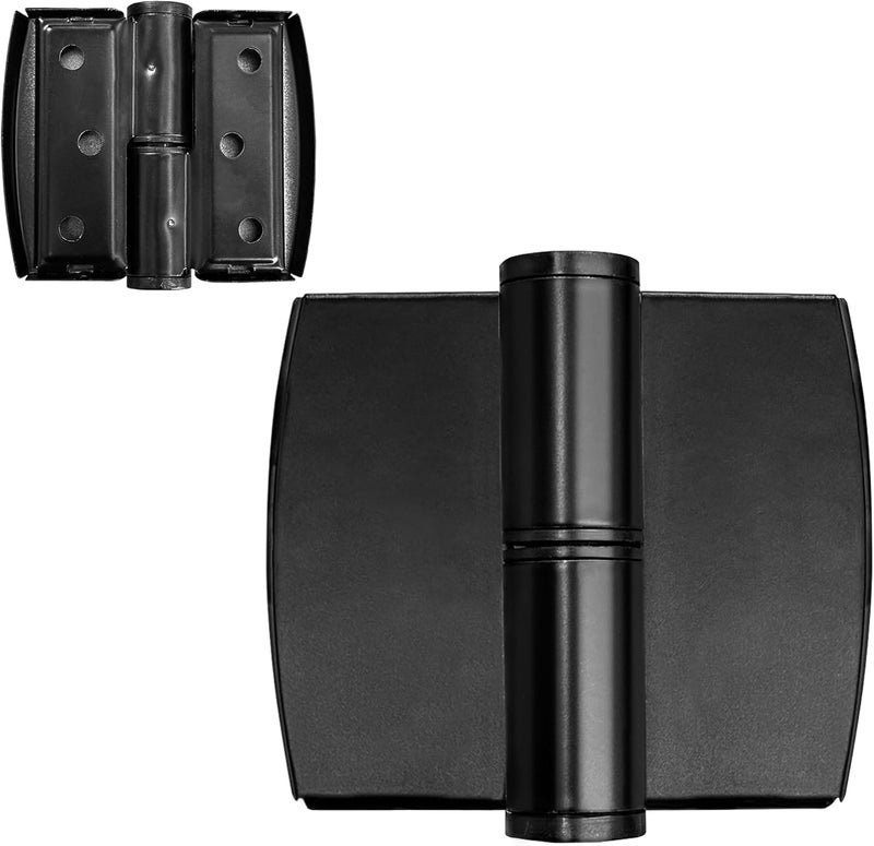 KYIEN 2Pcs Stainless Steel PublicToilet Toilet Partition Hardware Connection Accessories Hotel Shopping Mall Public Toilet Partition Hinge Self-Closing Spring Hinge (Left Side) - Image 1