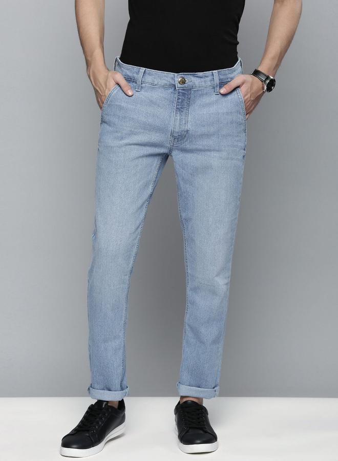 The Indian Garage Co Men Mid Rise Slim Fit Jeans - Image 1