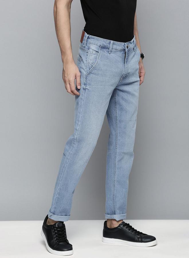 The Indian Garage Co Men Mid Rise Slim Fit Jeans - Image 2