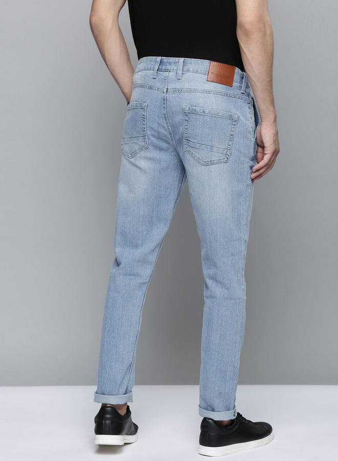 The Indian Garage Co Men Mid Rise Slim Fit Jeans - Image 3