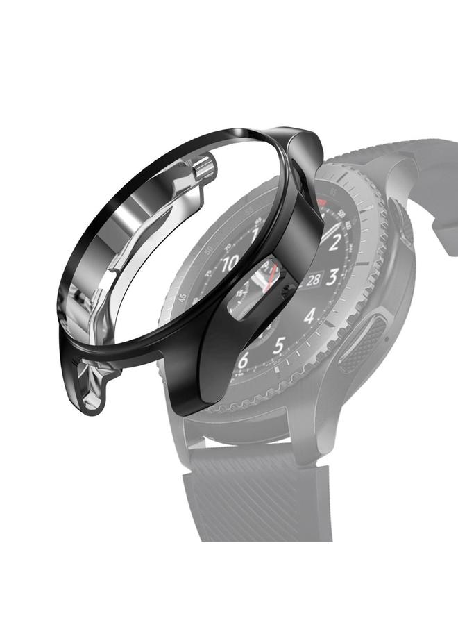 erorex Tpu Plated Shockproof Case For Samsung Gear S3 Frontier Smartwatch 46Mm(Silver) - Image 3