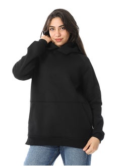 Long Sleeves Slip On Fleeced Plain Hoodie _ Black - pzsku/Z3C026B9F46B4571823B0Z/45/_/1729427146/0ef8ecb6-e645-452a-9455-0c29460c7ef8