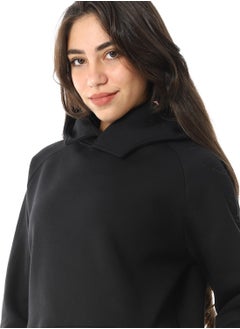 Long Sleeves Slip On Fleeced Plain Hoodie _ Black - pzsku/Z3C026B9F46B4571823B0Z/45/_/1729427167/c835e448-f887-4d17-8562-80d26f4387e6