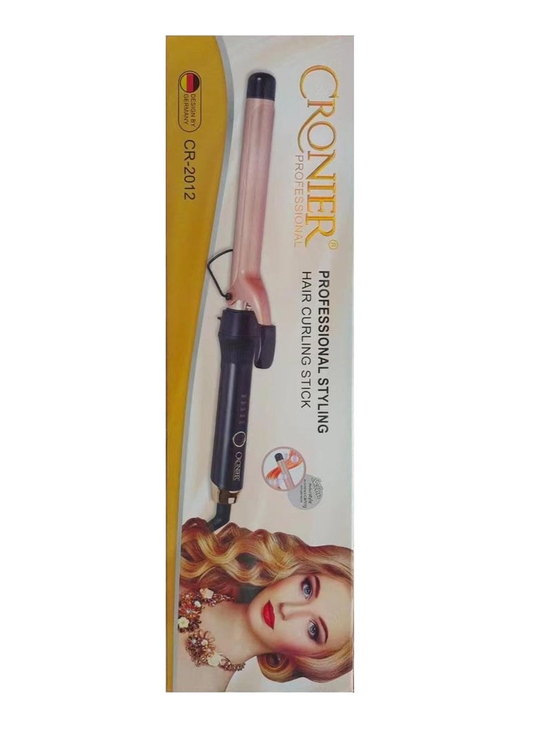 Cronier CR-2012 Hair Curling Stick Beige/Black - Image 2