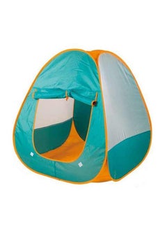 BabyGo BabyGo Ball Pool Tent House for Kids, Pop Up Ball Pit Play Tent House for Boys Girls, Babies and Toddlers Indoor& Outdoor(Green Orange), Tent House Theme  - Image 1
