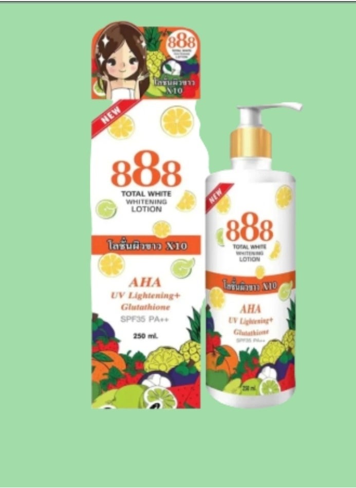 888 توتال وايت لوشن التبييض 250 مل  - Image 4