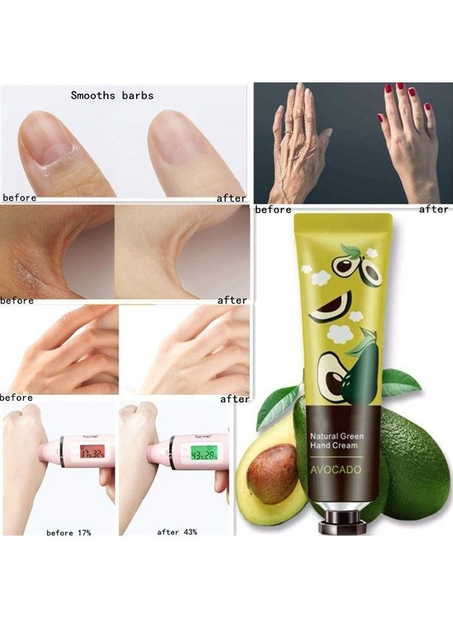 QUNGCO 10 Pack Natural Plant Fragrance Moisturizing Hand Cream for Dry Hands, Stocking Stuffers Gift Set With Shea Butter And Aloe For Men And Women,Travel Size Lotion-30ml  - Image 5