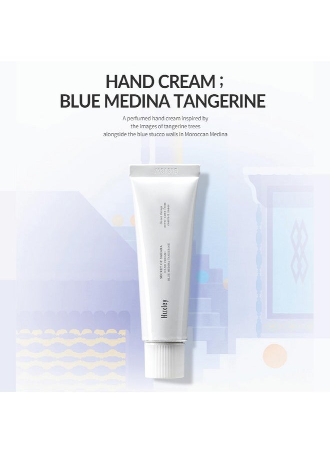 Huxley Hand Cream ; Blue Medina Tangerine  - Image 2