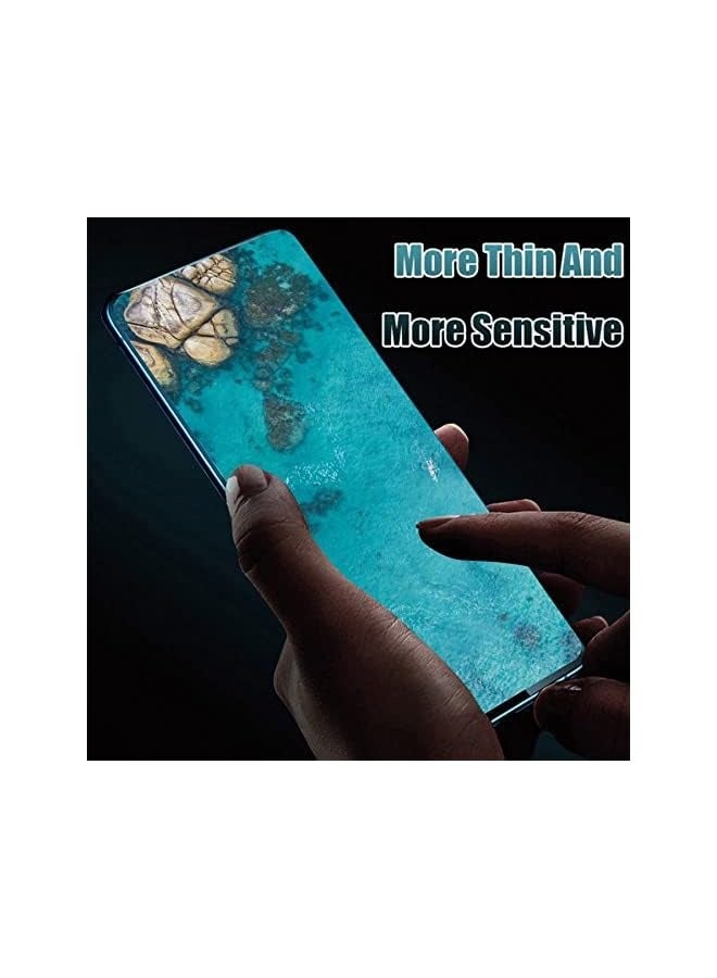 بروماس [2+2] حزمة واقي شاشة Galaxy Note 20 Ultra، تتضمن عبوتين من واقي الشاشة الزجاجي المقوى، عبوتين من واقي عدسة الكاميرا من الزجاج المقوى، وضوح عالي الدقة، مضاد للخدش، خالٍ من الفقاعات - Image 3