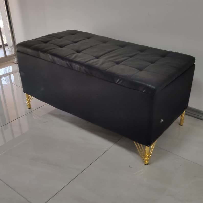 Fascination FASINATION 4PC Metal Furniture Legs Latest Style Coffee Table Sofa Feet Kitchen Table Legs Bathroom Cabinet Cupboard Feet DIY Furniture Hardware 6 InchGold - Image 5