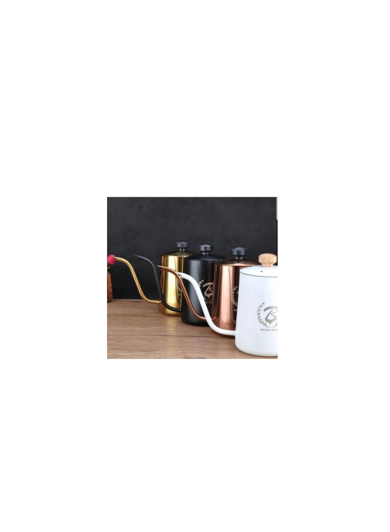 Barista Space Barista Space Unique Spout Brewing Kettle - White (600ml) - Image 3