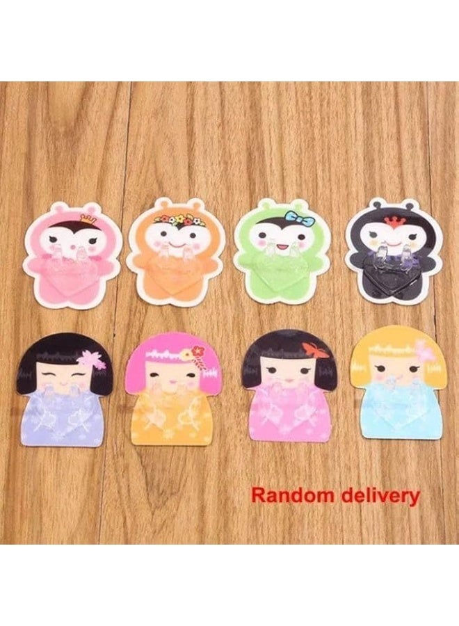 Cute Wall Mounted Multi-Purpose Holder for Toothbrush, Razor, Face Brush and Bathroom Accessories - Image 4