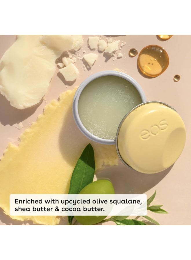 eos Plant-Based Vegan Lip Salve - Vanilla Bean, 100% Natural Formula, Cocoa Butter Lip Balm with Upcycled Olive Squalane, Cruelty-Free, 0.42 oz - Image 2