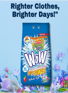 WOW Wow Detergent Powder 2.5kg - Fresh Lime Green Formula  - Image 4