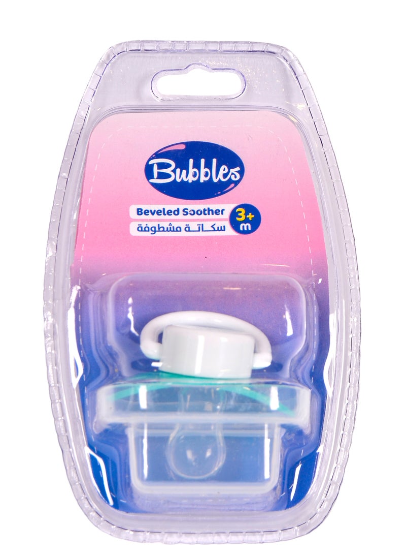 Bubbles - Bubbles Beveled Soother  Multishape- Green   (M:3+) - Image 1