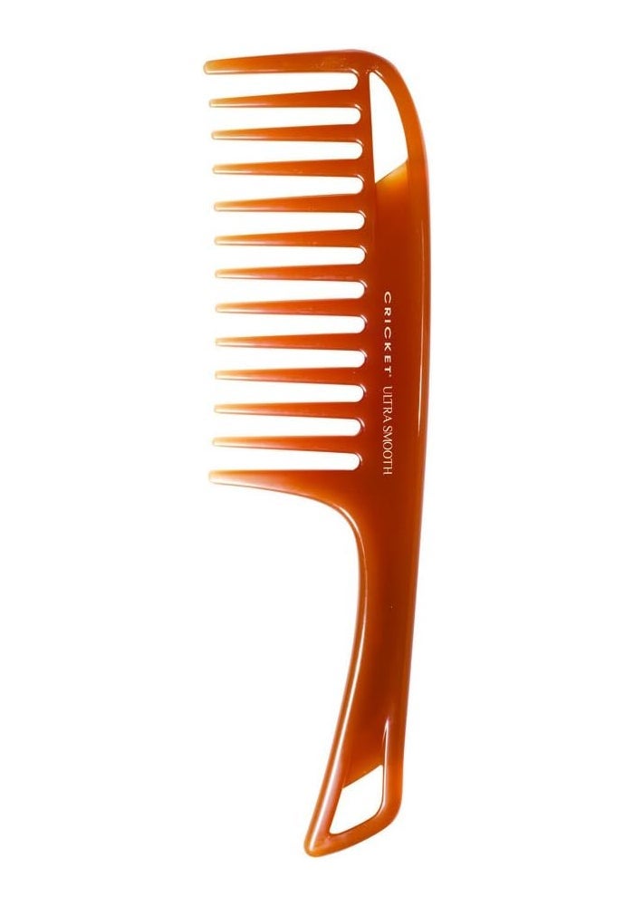 Cricket Ultra Smooth Detangler Comb for Wet and Dry Hair with Argan & Olive Oils and Keratin Infusion - Image 1