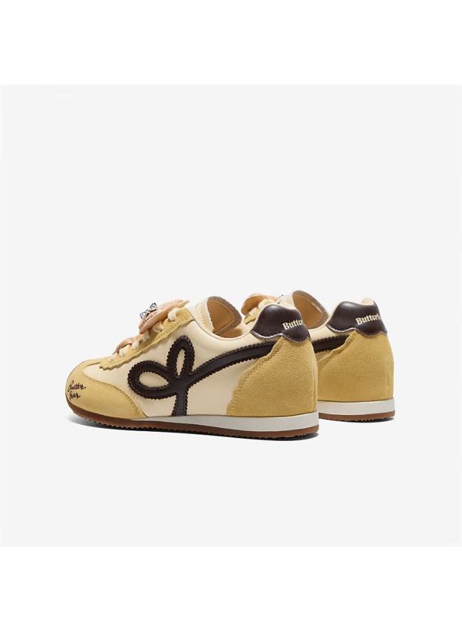 Tata Tata Celebrity Edition Butter Bear Collaboration Fleece-lined German Training A-gan Shoes Yellow/brown Size 34 - Image 3