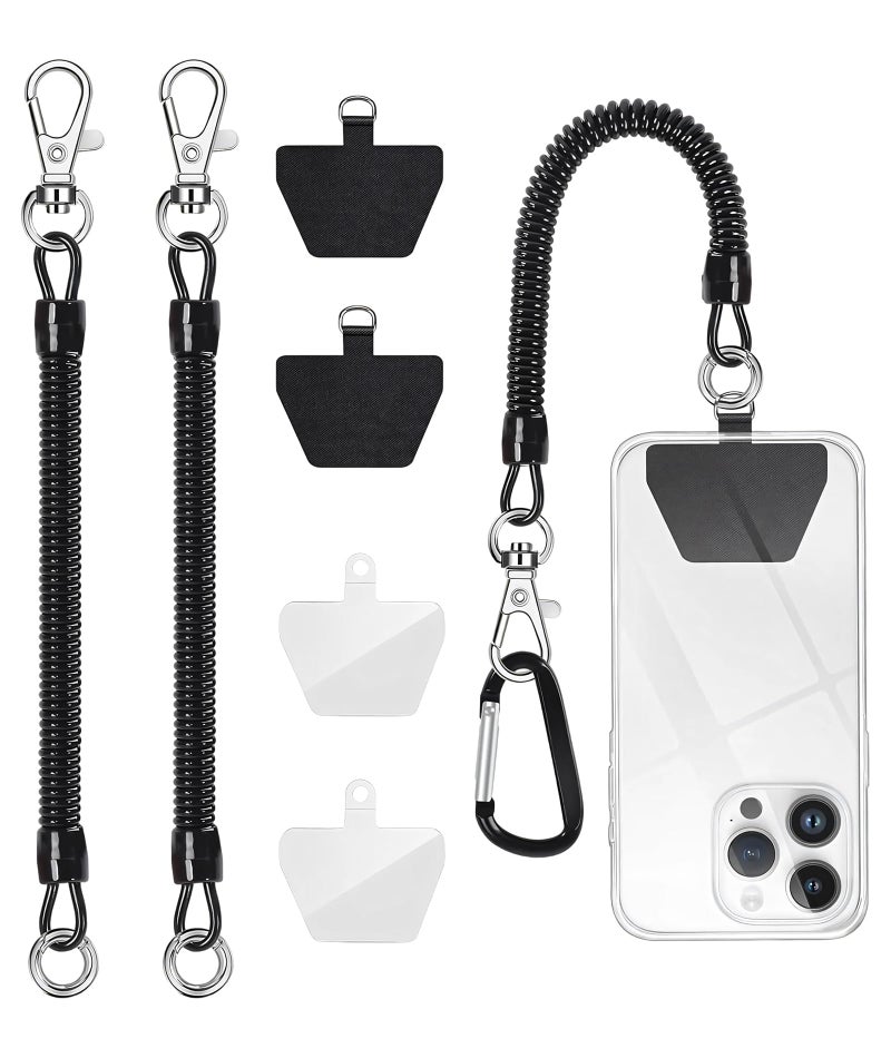 KalamkariX 7PCS Phone Lanyard, Phone Sling with Adjustable Strap, Phone Hanging Chain for Outdoor Activities Like Skiing, Cycling, Hiking, Traveling and Daily Use, Suitable for Gift Giving - Image 1