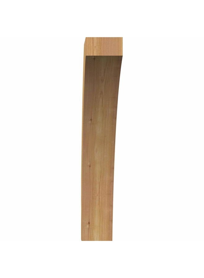 Ekena Millwork BRC04X24X24THR00RWR Thorton Brace, 24"D x 24"H, 4" W Western Red Cedar (Rough Sawn) - Image 2