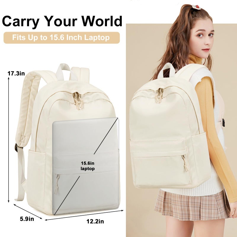 LOIDOU Backpack for Teen Girls Middle-School Primary Elementary Bookbags 17inch Kids Backpack Women laptop Backpack Lightweight Casual Daypack - Image 3