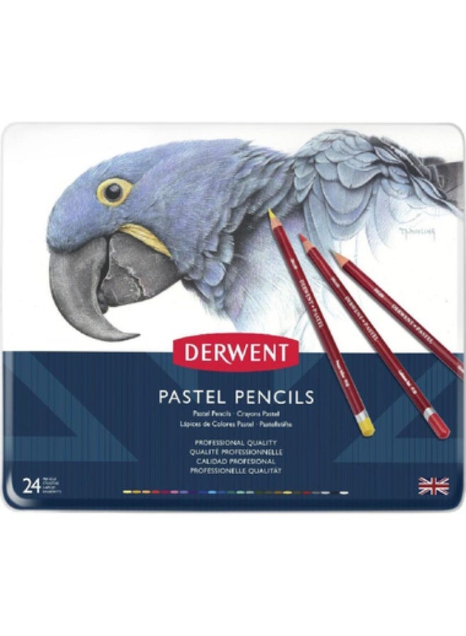 Derwent Pastel Color Pencil Assorted Color 24 Colors - Image 1