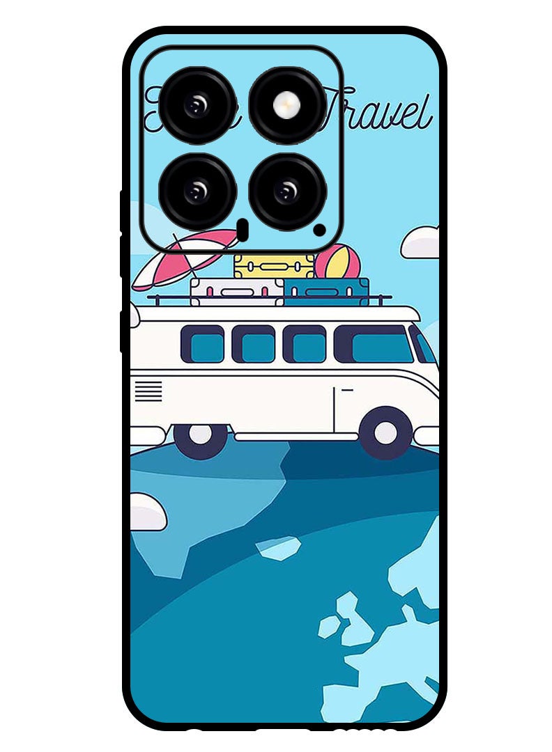 Theodor Protective Case Anti Scratch Shock Proof Bumper Cover For Xiaomi 14 Time To Travel - Image 1