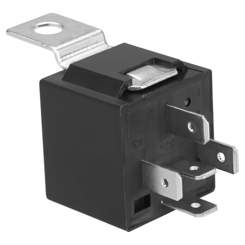 Weasch 6 Pack JD2914 Car Relay, 24V 40A, 5 Pin SPDT, Automotive Switches and Starters, Waterproof Relay for Boat Tractor Truck Motorcycle (Iron Backrest, 6) - Image 2