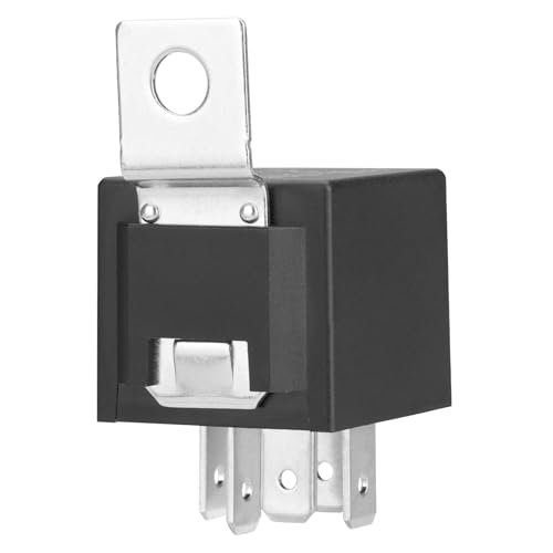 Weasch 6 Pack JD2914 Car Relay, 24V 40A, 5 Pin SPDT, Automotive Switches and Starters, Waterproof Relay for Boat Tractor Truck Motorcycle (Iron Backrest, 6) - Image 5