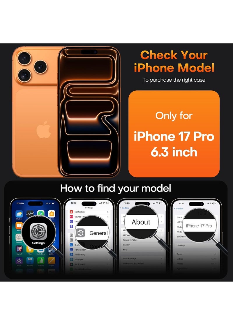 Houmt iPhone 17 Pro Tempered Glass With 2-Pack 9H Hardness Scratch-Resistant Full HD Glass For iPhone 17 Pro 6.3 inch - Image 2